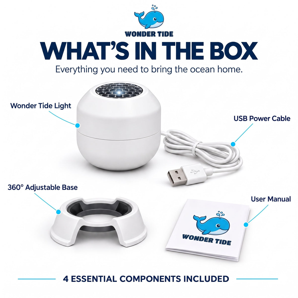 LEDofy OceanScape™ – Ocean Projector Night Light 5